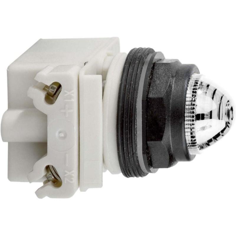 Schneider Electric, Rilevatore di movimento, Indicatore luminoso, ottagonale, bianco, 24 V AC/DC