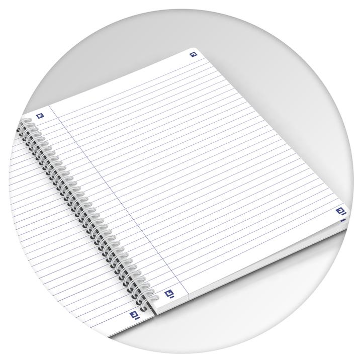 Produktbild Oxford FORME FLORAL - Spiralbuch (B5, Liniert, Harter Einband)