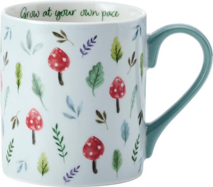 Mikasa Mushroom Straight-Sided Porcelain Mug, 280ml (280 ml)