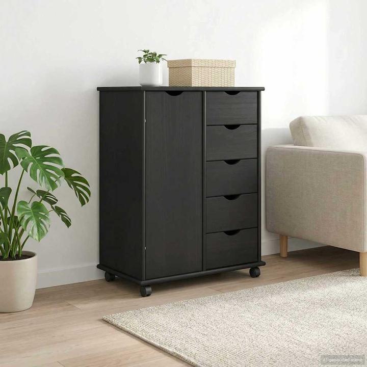 Produktbild vidaXL Rollschrank (63.50 x 39 x 79 cm)