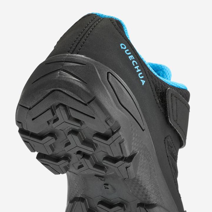 Produktbild Quechua Wanderschuhe Kinder Grösse 24–34 Klettverschluss - NH100 schwarz (33)