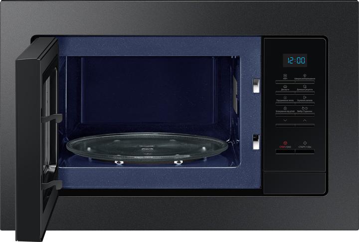 Image du produit Samsung MS20A7013AB/EF, Ingebouwd, Solo-magnetron, 20 l, 850 W, Knoppen, Zwart (20 l)