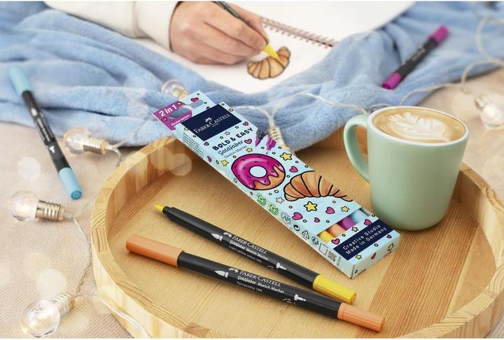 Produktbild Faber-Castell Goldfaber Sketch Marker Bold Easy II. 4er Etui (4x)