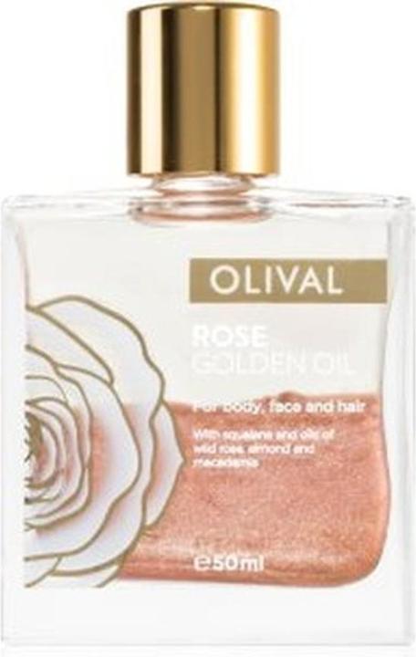 Olival Rose Gold Oil - Pflegende natürliche Öle für Körper und Gesicht, 50 ml (Körperöl, 50 ml)