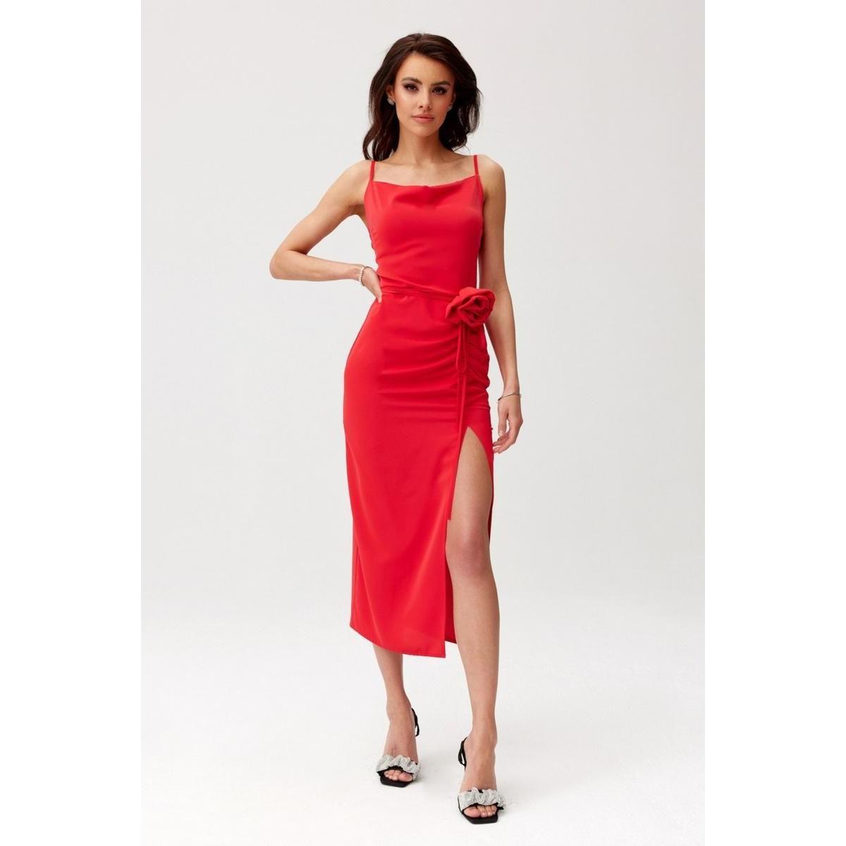 Roco Fashion, Damen, Kleider, Cocktailkleid model, Rot, (42)