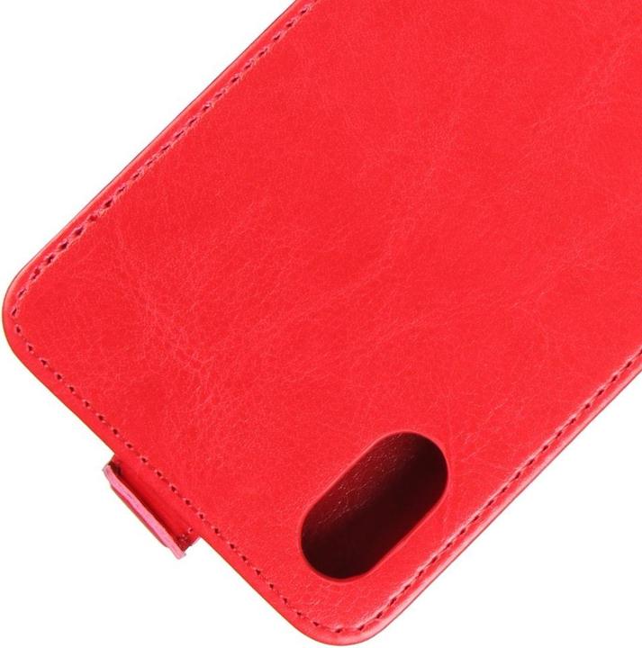 Image du produit Cover-Discount Etui à rabat en cuir avec compartiment photo vertical (Apple iPhone X, Apple iPhone XS)