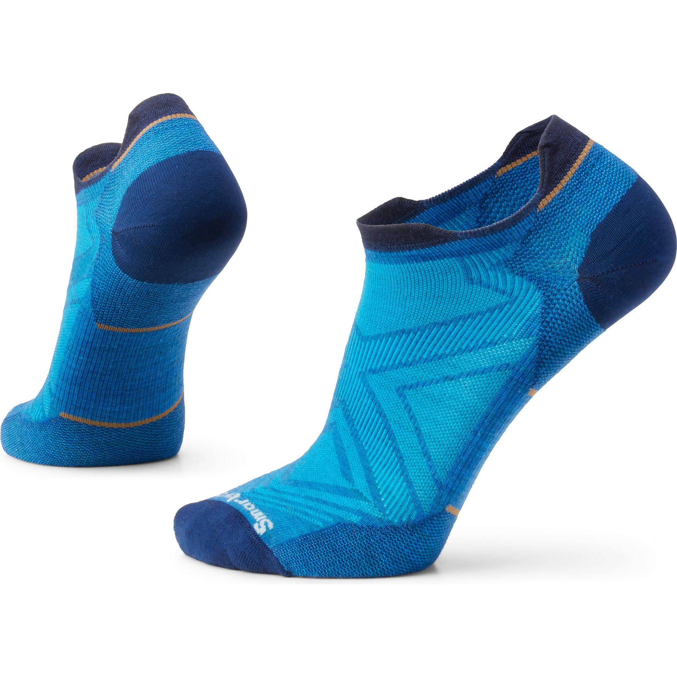 Smartwool, Herren, Sportsocken, Ms Run Zero Cushion Low Ankle (XL), Blau