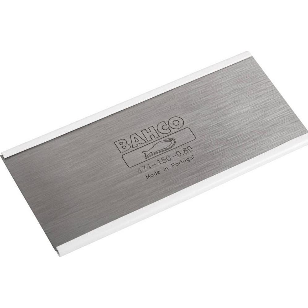 Bahco, Cutter, Ziehklinge mit Kantenschutz aus Kunststoff, 150 mm × 0,6 mm (Ersatzklinge)