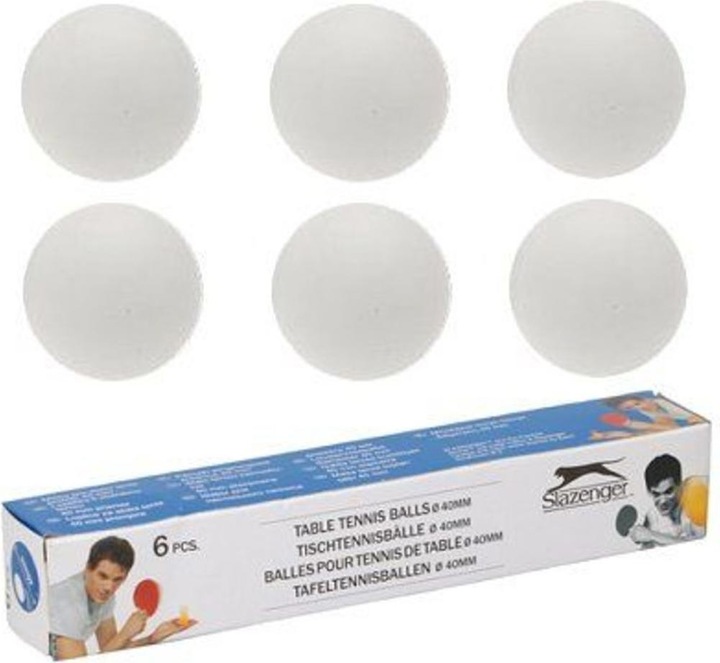 Productafbeelding Slazenger 6 tafeltennisballen (6 Pcs.)