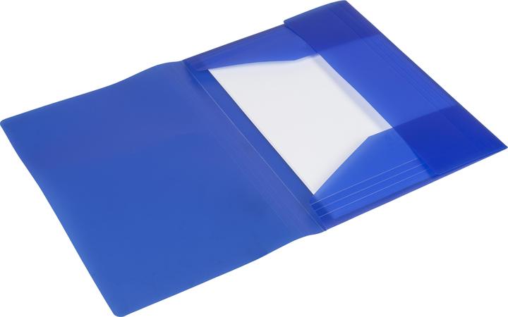 Actual product image Idena Folder A4 PP with elastic blue (A4, 1x)
