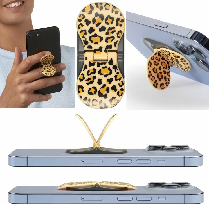 Immagine prodotto Bookchair zipgrips Leopard 2 in 1 per smartphone &