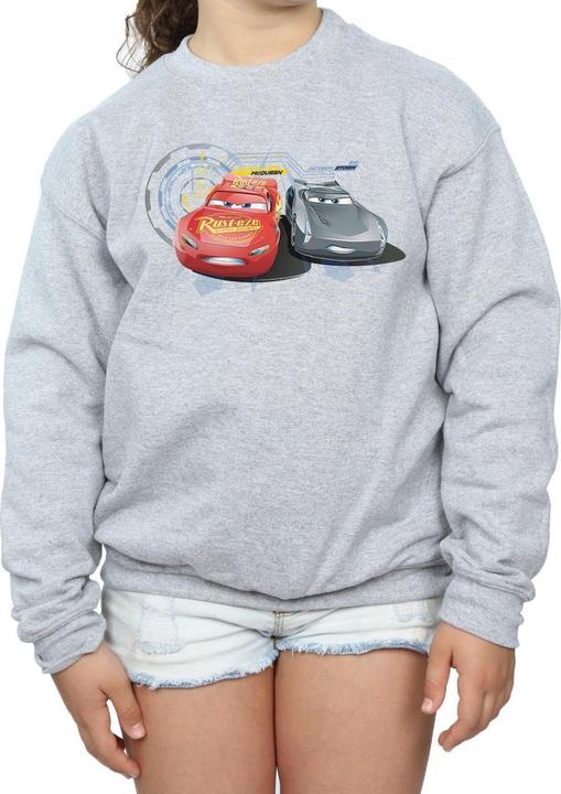 Produktbild Disney Cars Lightning Vs Storm Sweatshirt Mädchen (116)