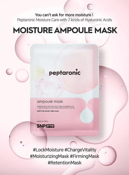 Actual product image SNP Prep Peptaronic Ampoule Mask (25 ml)