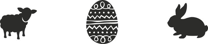 Produktbild Heyda Stempel Mini Ostern
