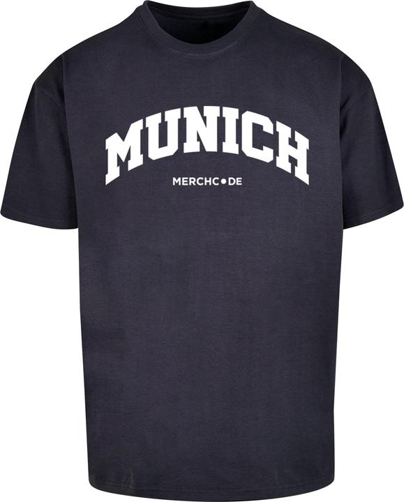 Merchcode Munich Wording - Heavy Oversize Tee - 116381 (L)