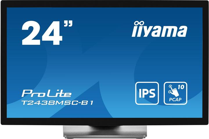 Produktbild iiyama T2438MSC-B1/24" Projective Capacitive 10 (1920 x 1080 Pixel, 23.80")