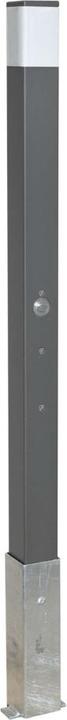 Image du produit Moravia Absperrpfosten MORION 70x70 mm verzinkt, DB703 beschichtet, 0 Ösen