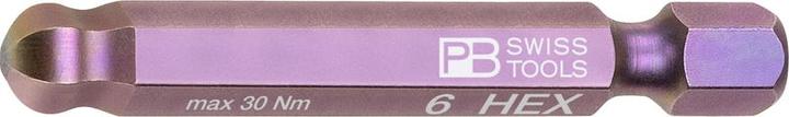 Actual product image PB Swiss Tools Embout pour vis à six pans creux PB E6.212 Gr.6 (6 mm)