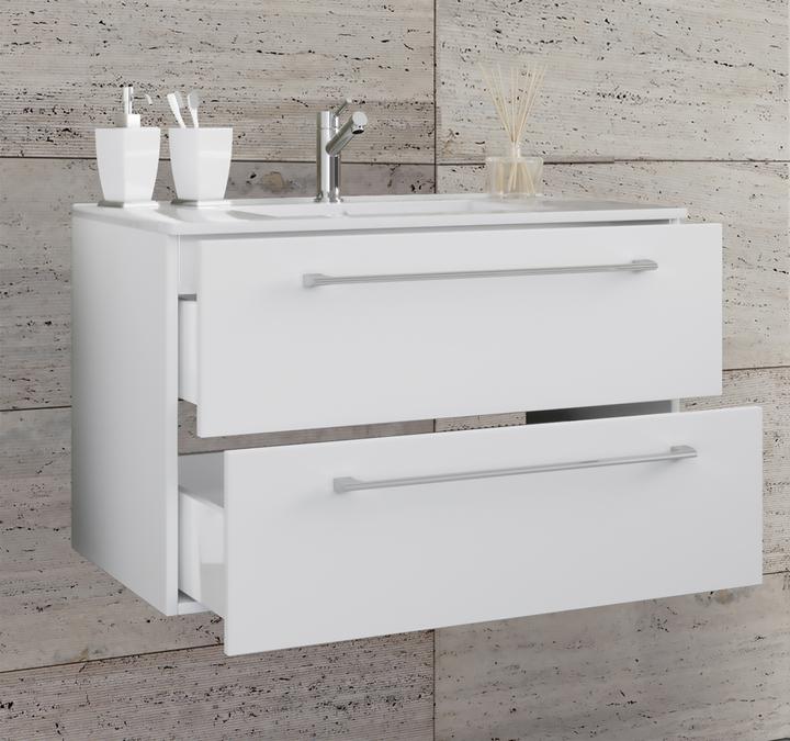 VCM 2-piece wash place washbasin Badinos drawer