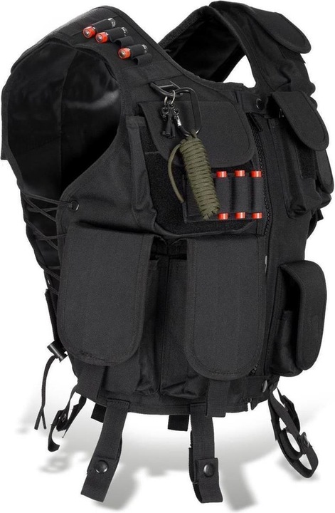 Produktbild Black Snake Kostüm Einsatzweste und Patch (M/L)