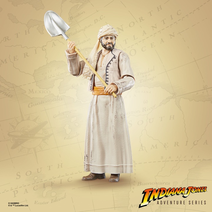 Actual product image Hasbro Indiana Jones Adventure Series Actionfigur Sallah (Raiders of the Lost Ark) 15 cm