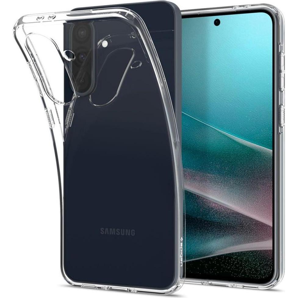 Spigen Liquid Crystal Case for Samsung Galaxy A36 5G Crystal Clear (Samsung Galaxy A36), Smartphonehoes, Transparant