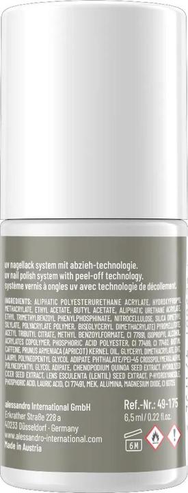 Actual product image Alessandro ALESSAN Striplac UV Colo Th Ele Wa 6.5ml (175 The Elephant Way, UV gel varnish)