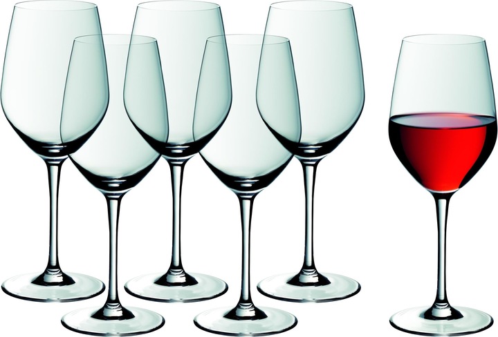 Produktbild WMF Easy Plus (45 cl, 6 Gläser, Rotweingläser)