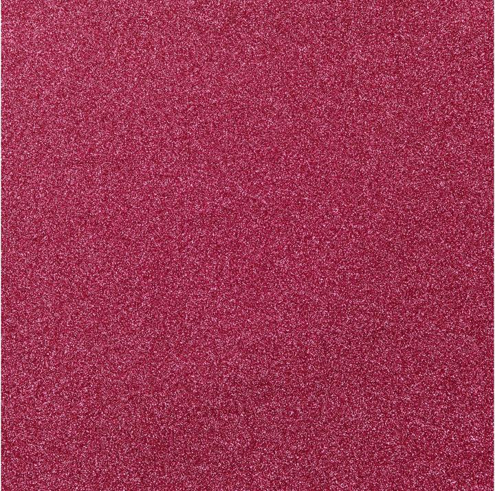 Image du produit Cricut Aufbügelfolie Glitzer Iron-On 30.5 x 48.3 cm, Weiss