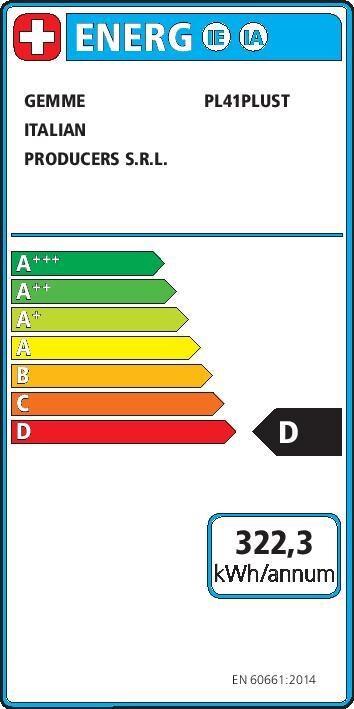 Label énergétique Lelit Glenda