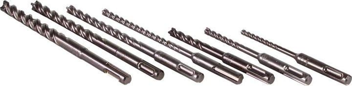 Actual product image Bosch Professional Zubehör SDS-plus drill bit set 7X (5.0 mm, 6.0 mm, Ø 8.0 mm, 12.0 mm, 10.0 mm)