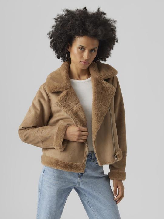 Actual product image Vero Moda VMPEGGY FAUX SUEDE JACKET BOOS Jacket (XL)