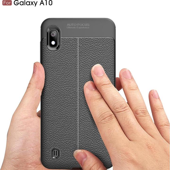 Image du produit Screenguard Samsung Galaxy A10 Cover Leather Design TPU Cover (Samsung Galaxy A10)
