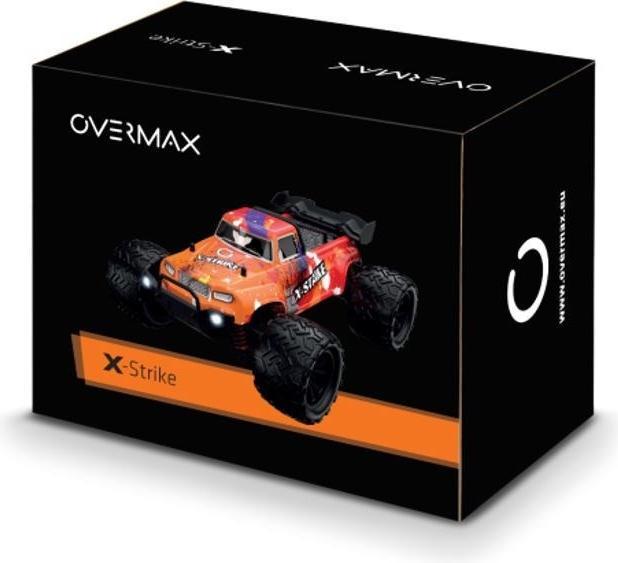 Produktbild Overmax Strike - RC auto voor Kindren 4x4 - Terreinwagen 1:16 - Snelheid tot 45km/u - Bereik tot 100m