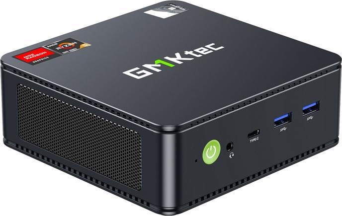 Actual product image GMKtec Mini PC M6 Ryzen 5 6600H 32GB RAM + 1TB WIN 11 Pro (AMD Ryzen 5 6600H, 32 GB, 1000 GB, Radeon 660M)