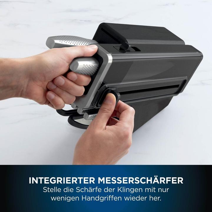 Actual product image Ninja Knife set steel wood stainless steel 14 pieces