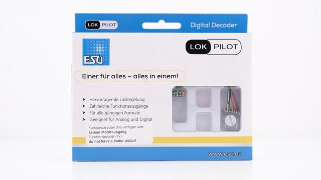 Etichetta energetica ESU LokPilot 5 Fx DCC/MM/SX, 8-pin NEM652,H0, 0