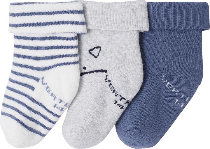 Produktbild Vertbaudet 3er-Pack Baby Socken mit Fuchsmotiv für Jungen (3er Pack, 18)