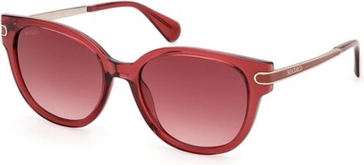 Actual product image Latetobed Max & Co Mo0121 69T Shiny Bordeaux Women's Sunglasses 55/18/140