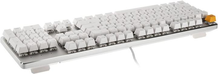 Actual product image Glorious PC Gaming Race PC Gaming Race GMMK Full Size White Ice Edition - Gateron-Brown, USA-Layout (USA, Cable)