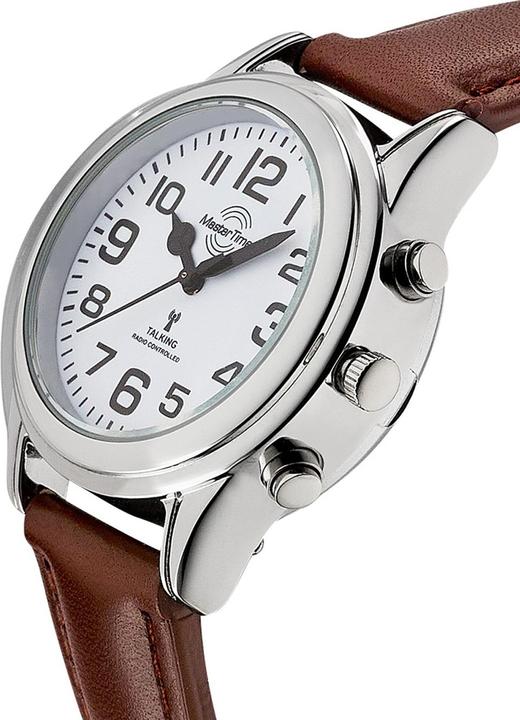 Actual product image Master Time MTLA-10807-12L Ladies Talking Radio Control Watch 36mm (Radio-controlled clock, 36 mm)