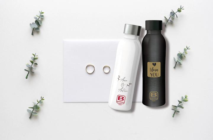 Produktbild Bugatti B bottle square gold Twin 500 ml doppelwandig / 500 ml (0.50 l)