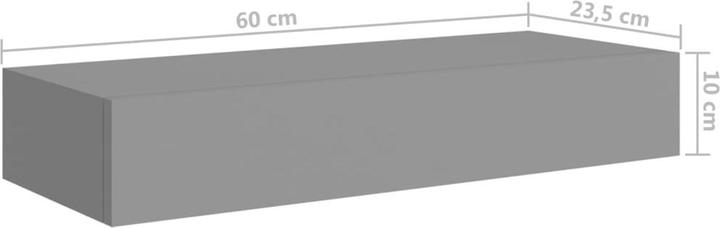 Immagine prodotto vidaXL Rourke (60 x 23.50 x 10 cm)