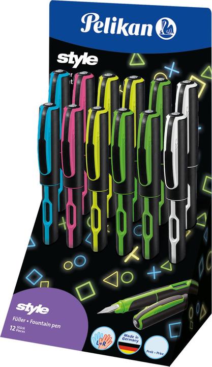 Couleurs assorties, Multicolore, Néon