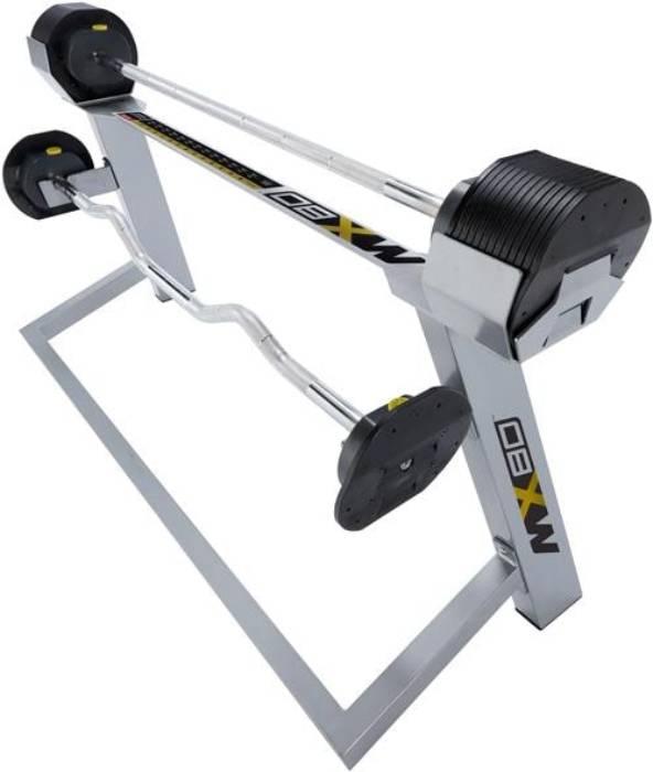 Produktbild MX Select Langhantelset inkl. Rack (2 x 36.4 kg)