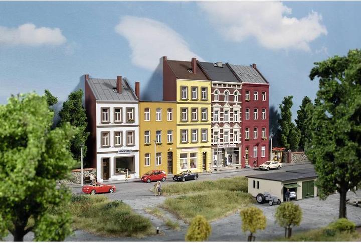 Actual product image Auhagen 11467 H0 Half-relief houses Schmidtstrasse 18/20/22/24/26