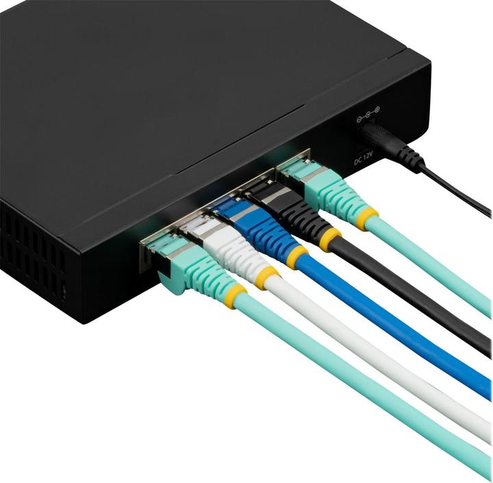 Actual product image StarTech COM 7.5m CAT6a Cable LSZH 10 Gigabit RJ45 LAN Cable SFTP Patch Cable CAT6a Installation Cable Abge (SFTP, CAT6a, 7.50 m)