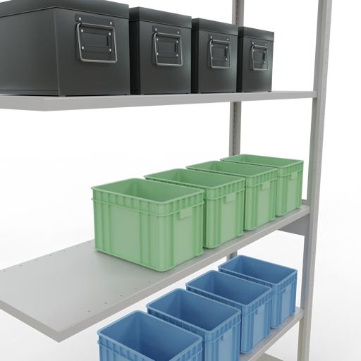 Image du produit Schulte Lagertechnik Système enfichable Élément suivant MULTIplus150 avec traverse de longueur