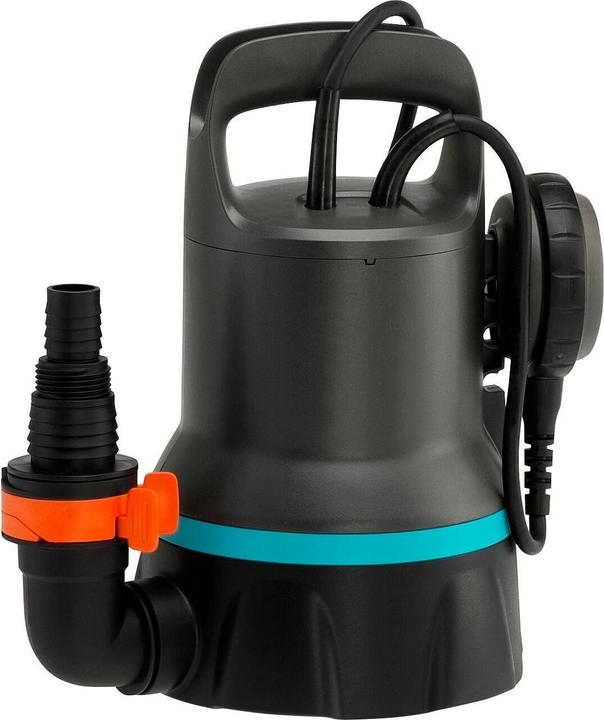 Immagine prodotto Gardena Pompa sommergibile per acque chiare 9000 (Pompa per acqua pulita, Pompa a barile di pioggia)