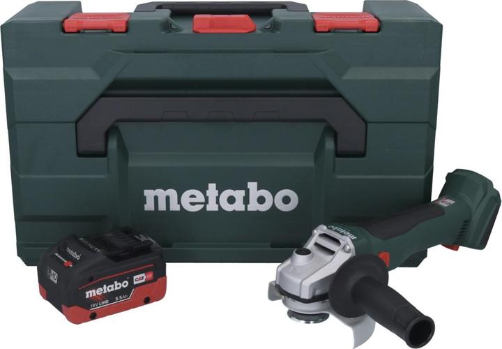 Actual product image Metabo W 18 L BL 9-125 Battery angle grinder 18 V 125 mm Brushless + 1x rechargeable battery 5.5 Ah + (125 mm)